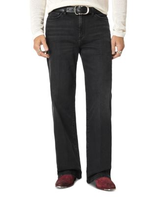 Silas Straight Fit 33" Jeans in Black