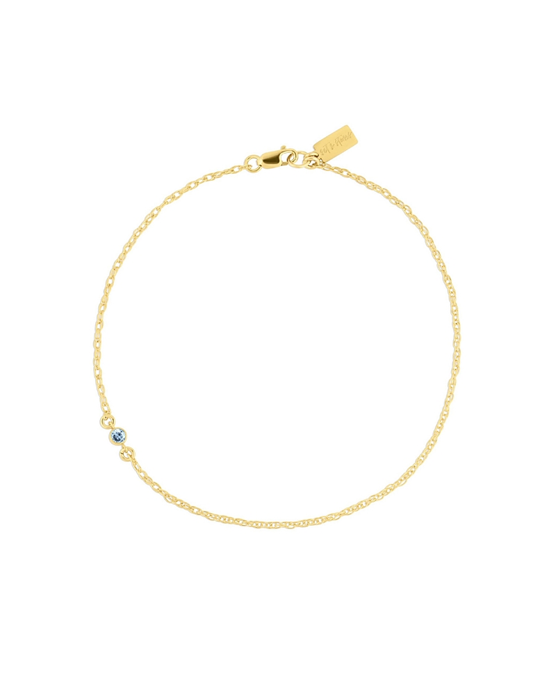Set & Stones Something Blue Anklet