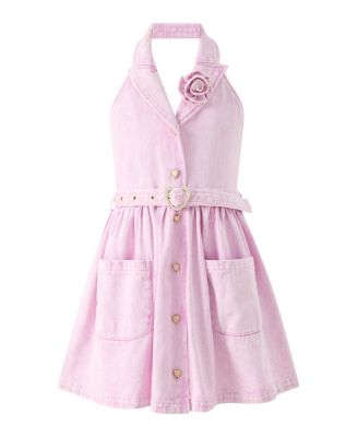  Girls' Catalina Denim Mini Dress - Little Kid, Big Kid