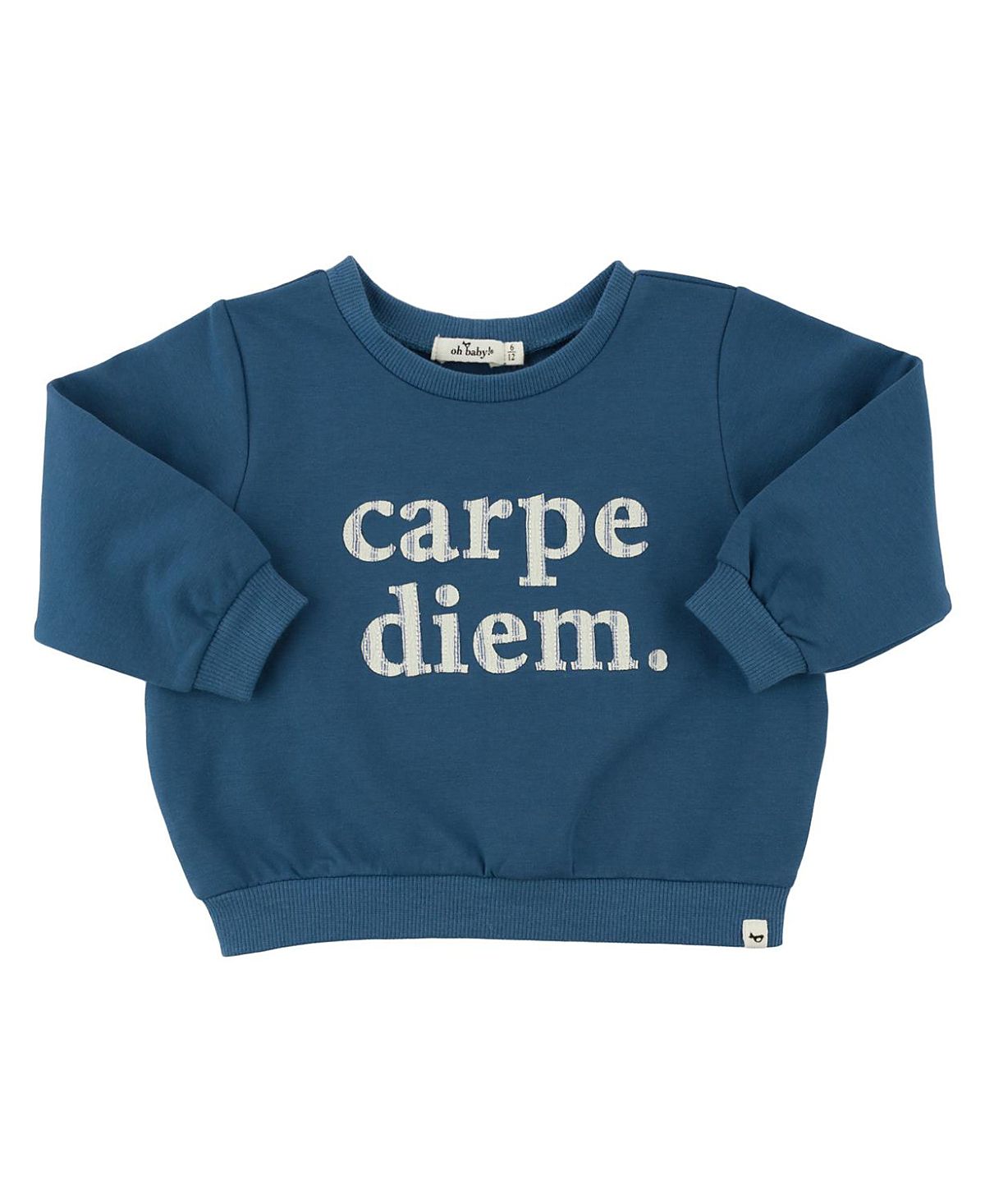 oh baby! Boys' Carpe Diem Brooklyn Boxy Sweatshirt - Baby, Little Kid