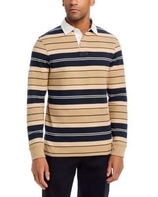 Tartan Stripe Cotton Rugby Shirt
