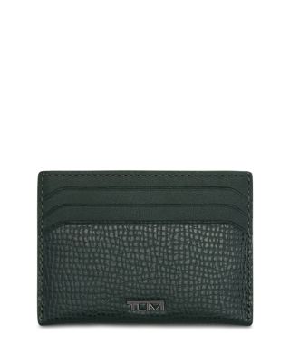 Textured Leather 6 Credit Card Slim Card Case