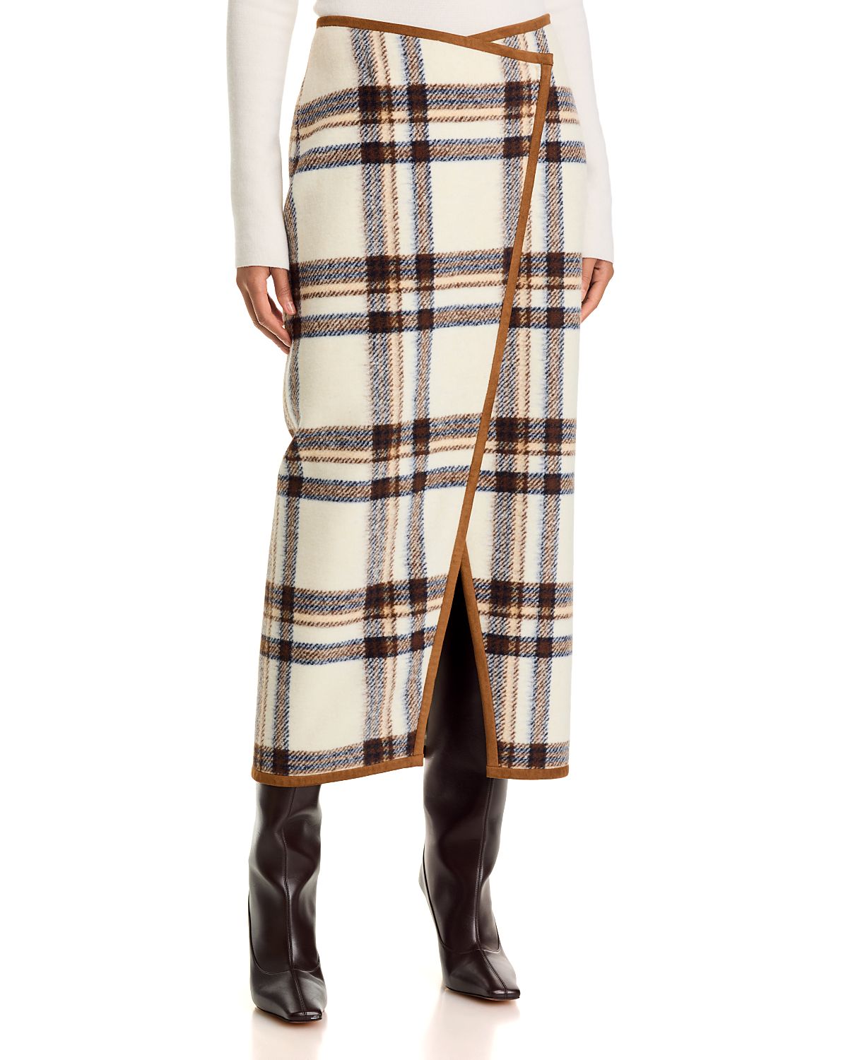Toccin Leia Printed Wrap Skirt