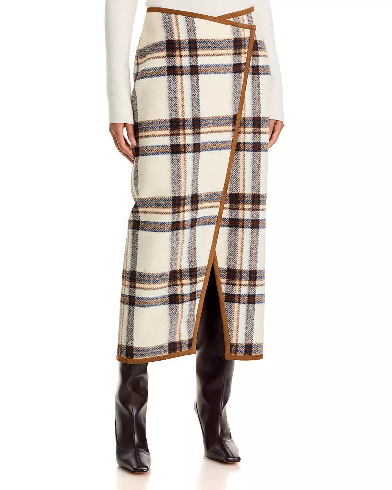 Toccin Leia Printed Wrap Skirt