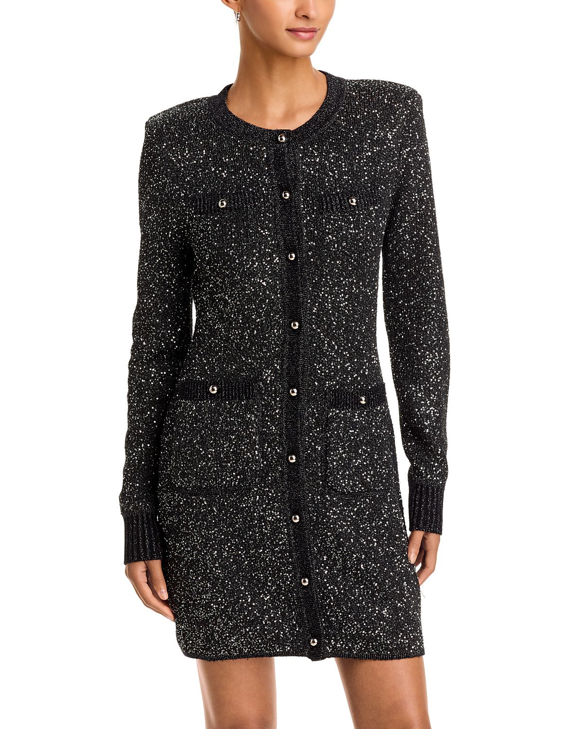 Toccin Harriet Button Front Mini Dress