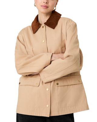 Barn Contrast Collar Jacket