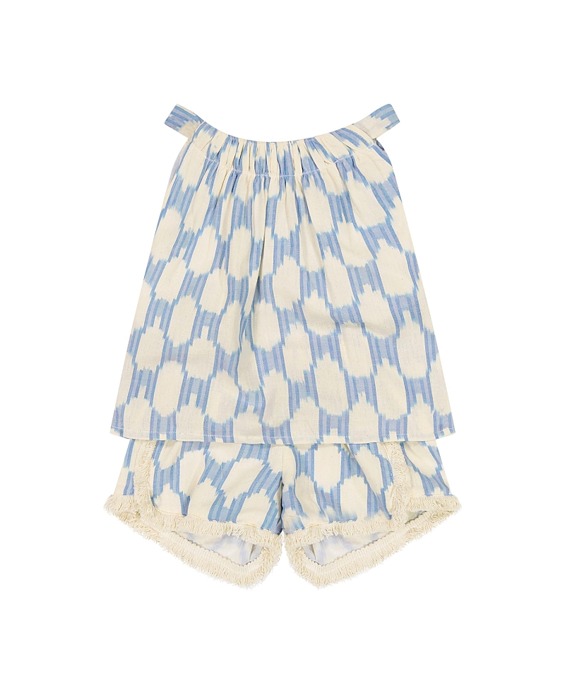 Mer St. Barth Girls' Colette Top And Short Set - Little Kid, Big Kid