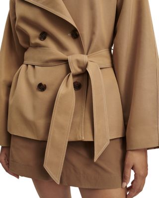 Maddox Short Trench Coat - thumbnail 6