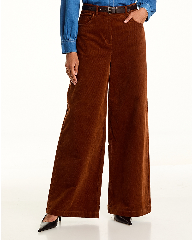French Connection Casey Corduroy Wide Leg Pants