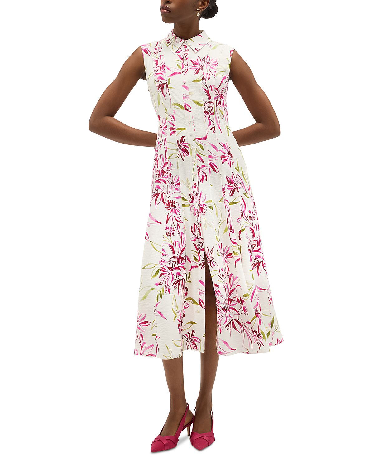 Hobbs London Della Floral Dress