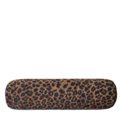 Everett Faux Fur Bolster Pillow, 36" x 8"