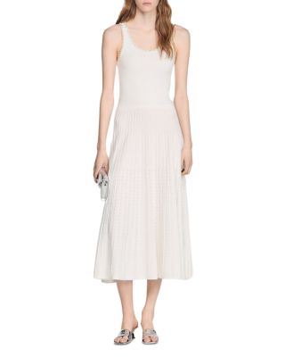 Boreale Rhinestone Knit Maxi Dress