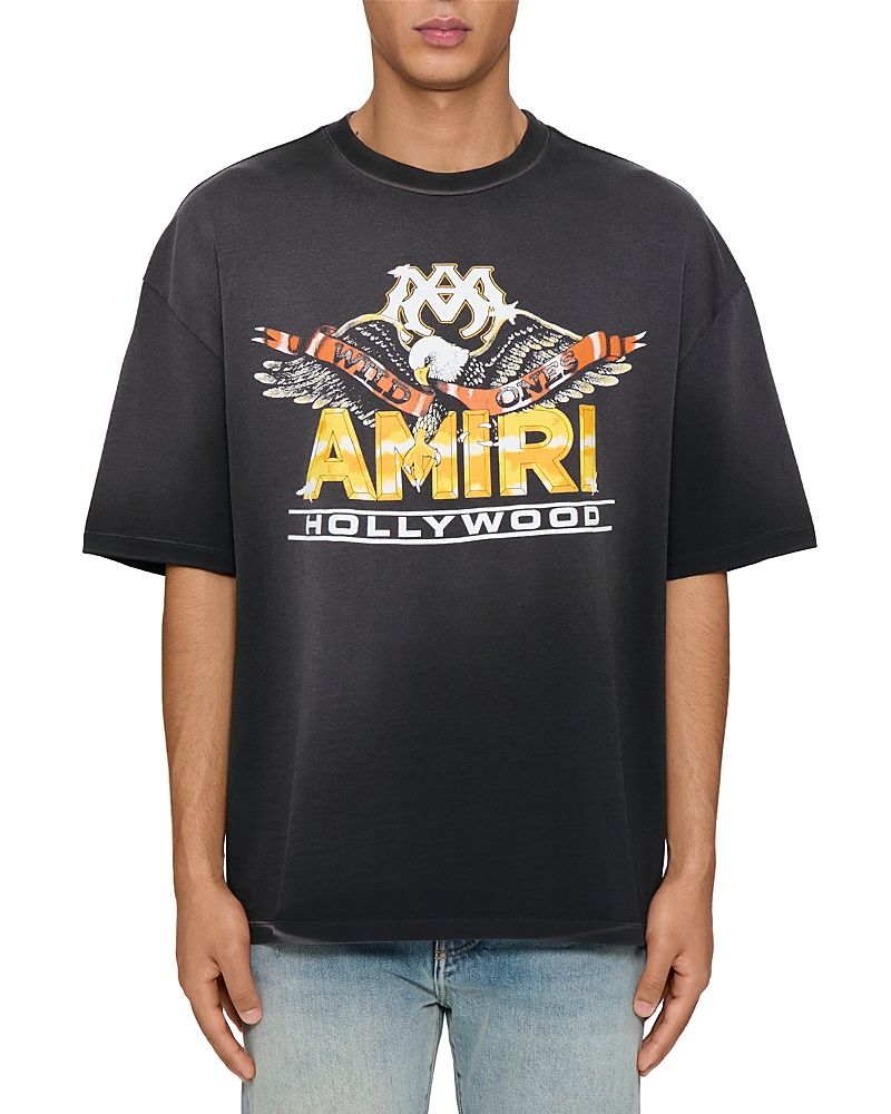 amiri Always First Cotton Logo T-Shirt