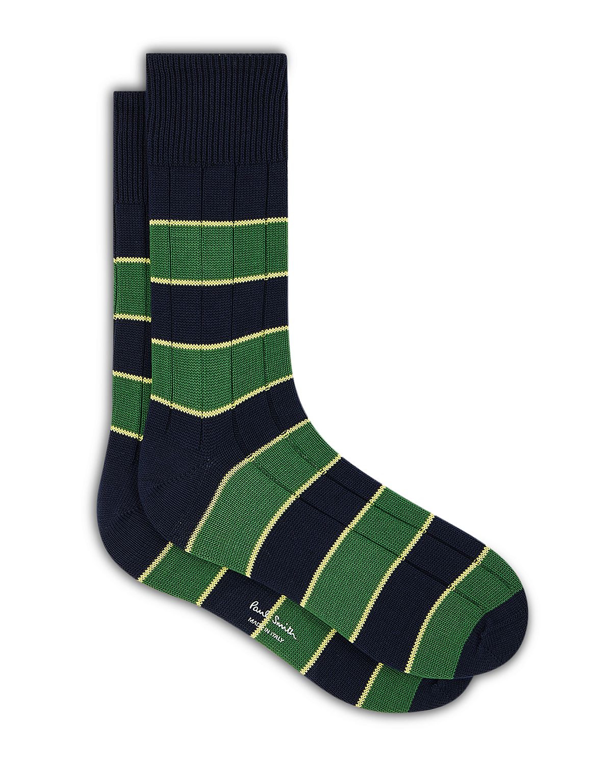 Paul Smith Kennedy Rib Striped Socks