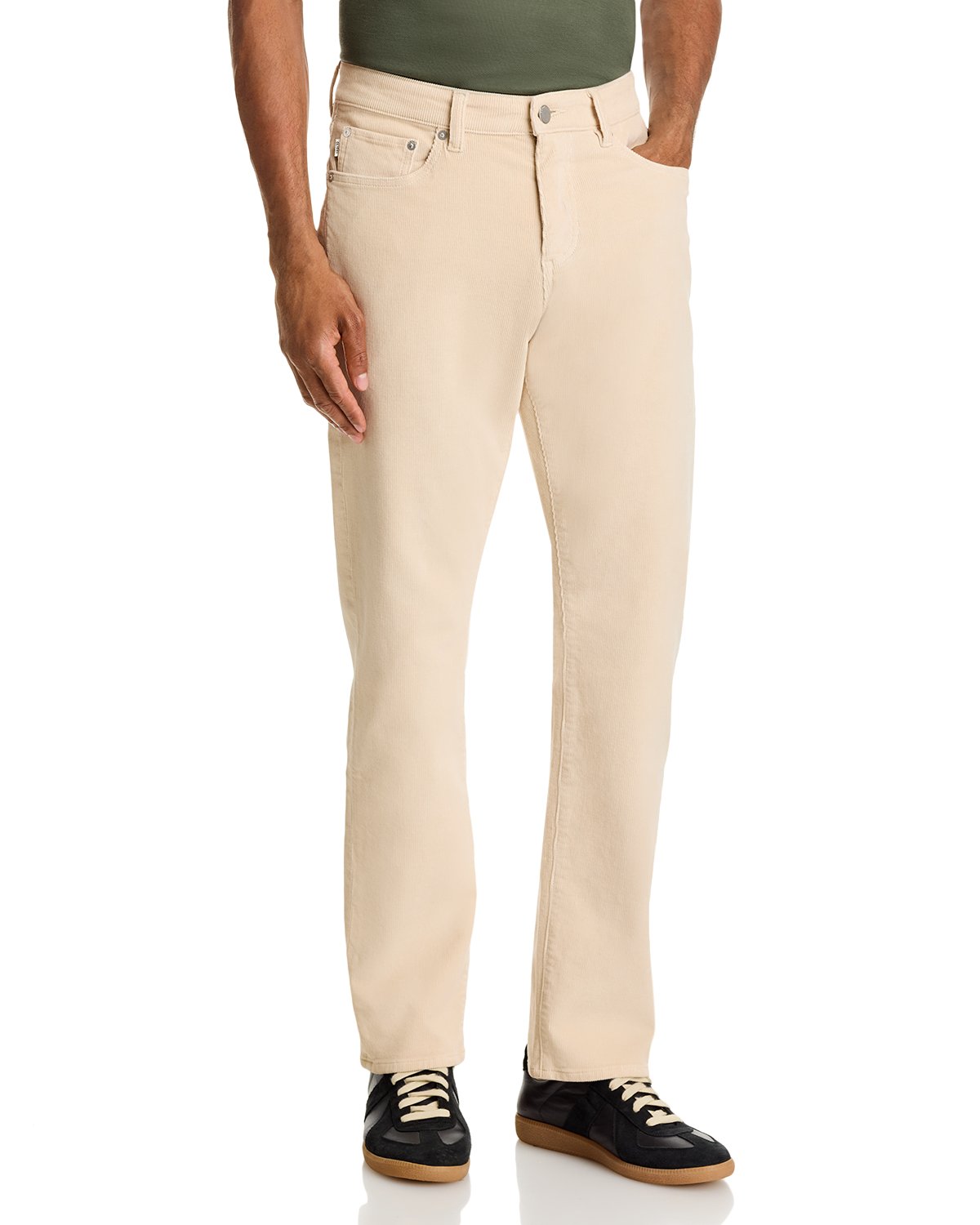 Russell Slim Straight Fit Cotton Blend Corduroy 32" Pants
