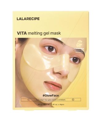  Yuzu Vita C Melting Gel Mask Set of 4