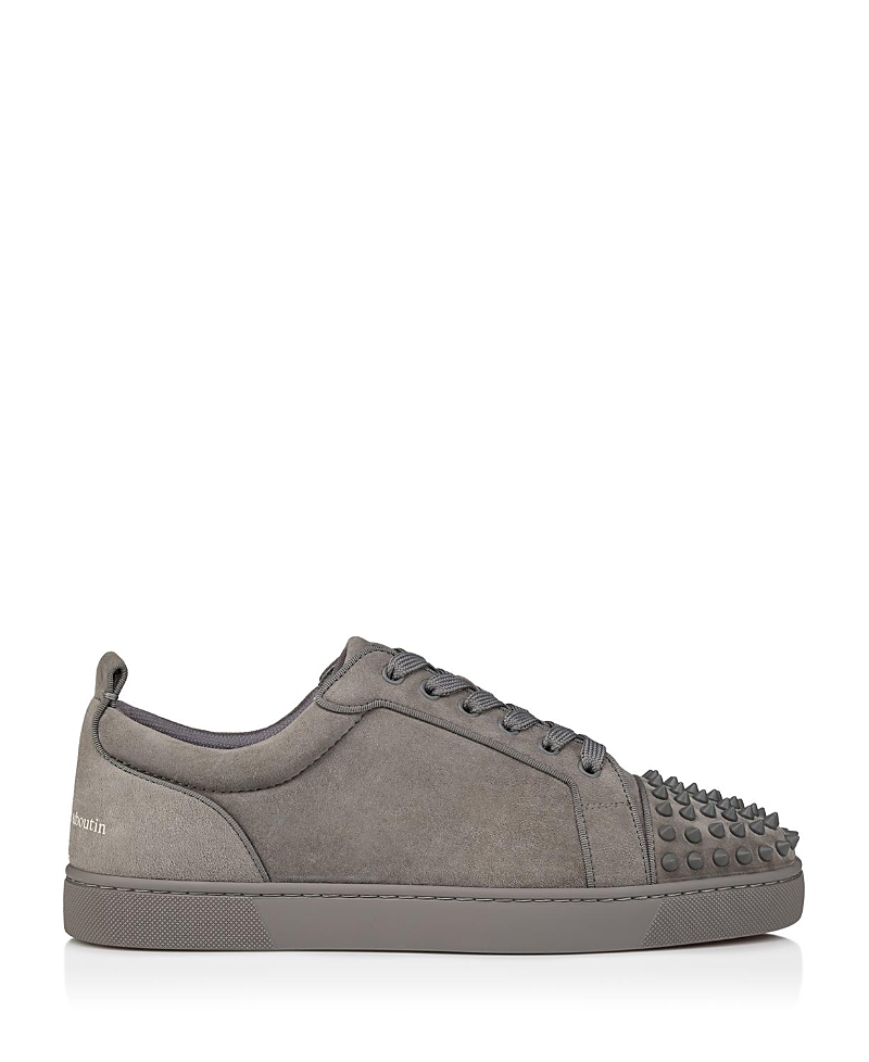 Christian Louboutin Men's Louis Jr Spikes Canopy Low Sneakers