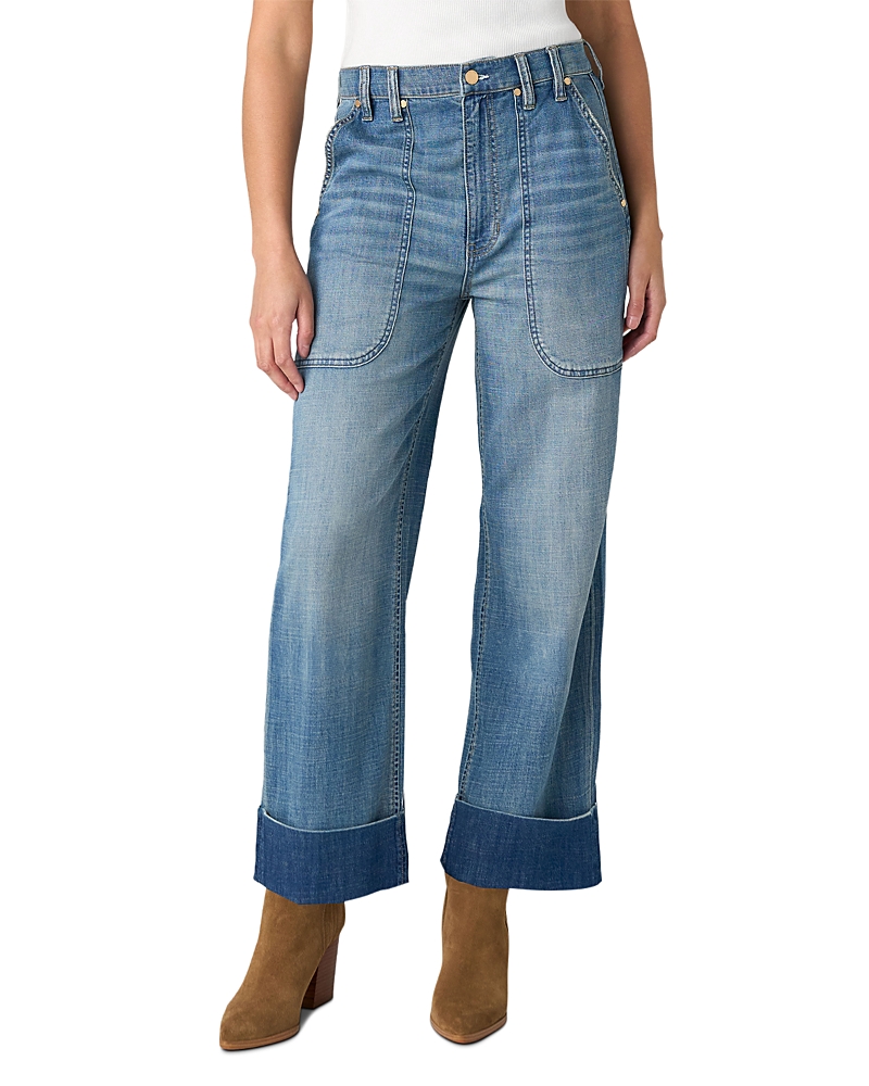 Liverpool Los Angeles High Rise Ankle Straight Jeans in Dusk Breeze
