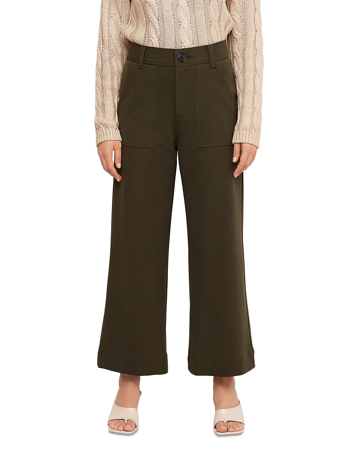 Fifteen Twenty Rylee Wide Leg Ankle Pants