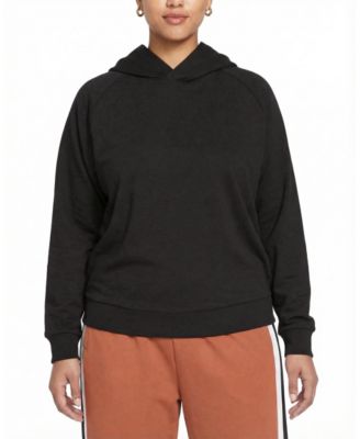  Women's Plus French Terry Pullover Hoodie