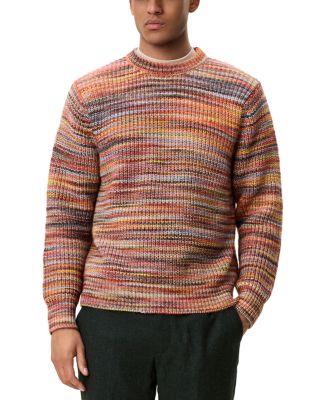 Space Rib Crewneck Knit Sweater