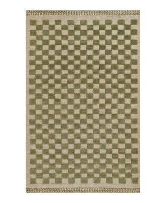 Momeni Willow WILLOWLO-1GRN Area Rug, 6'3" x 9'