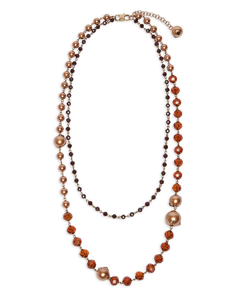 Weekend Max Mara Wkaaderire Beaded Double Strand Necklace