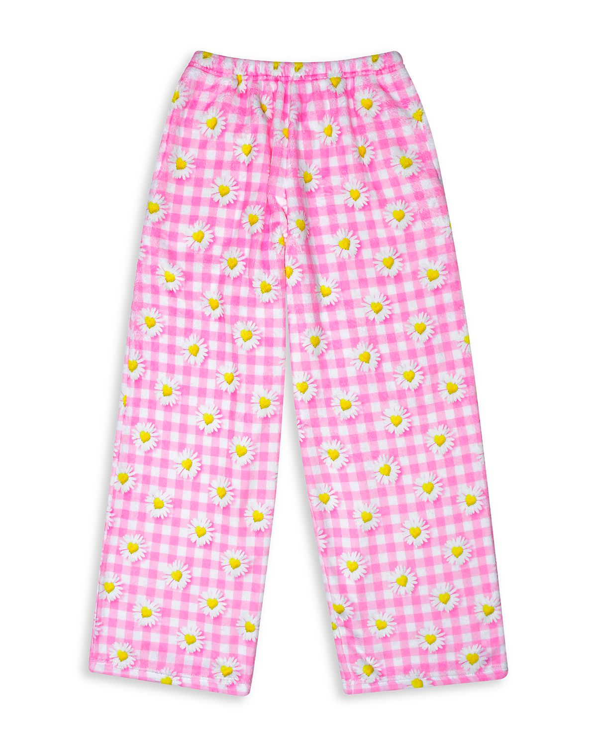 Iscream Girls' Daisy Love Printed Plush Pants - Little Kid, Big Kid