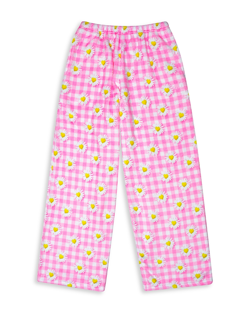 Iscream Girls' Daisy Love Printed Plush Pants - Little Kid, Big Kid