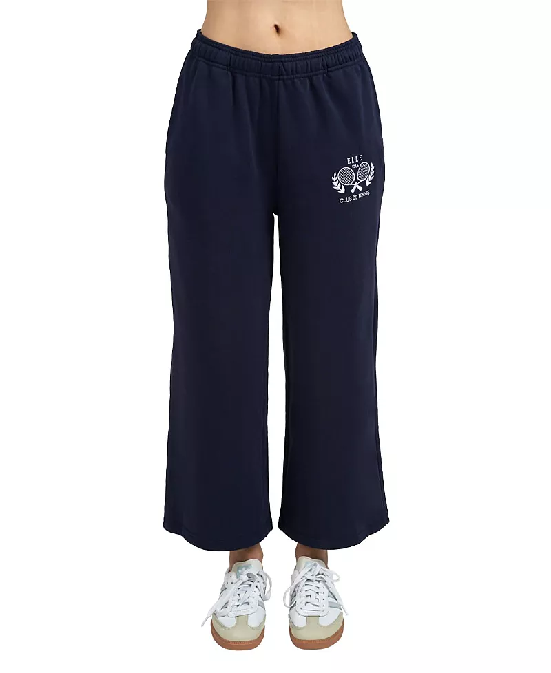 Elle Collection Women's Cropped Leg Sweatpant