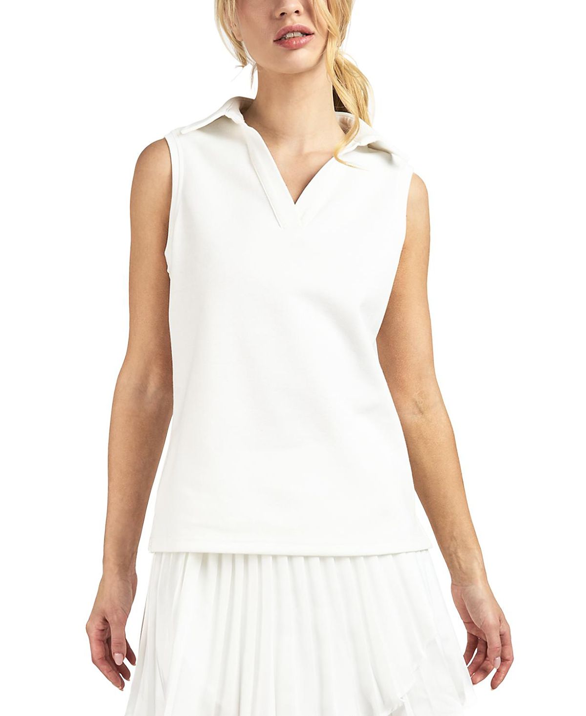 Elle Collection Women's Sleeveless Polo