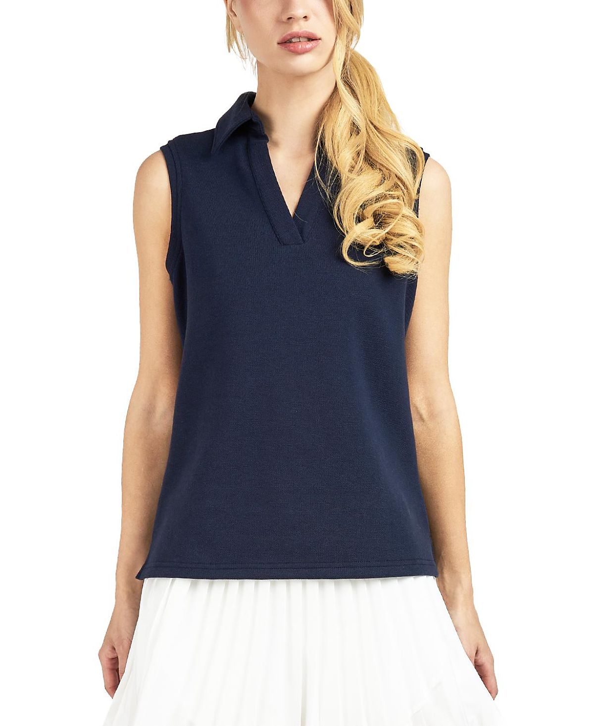 Elle Collection Women's Sleeveless Polo