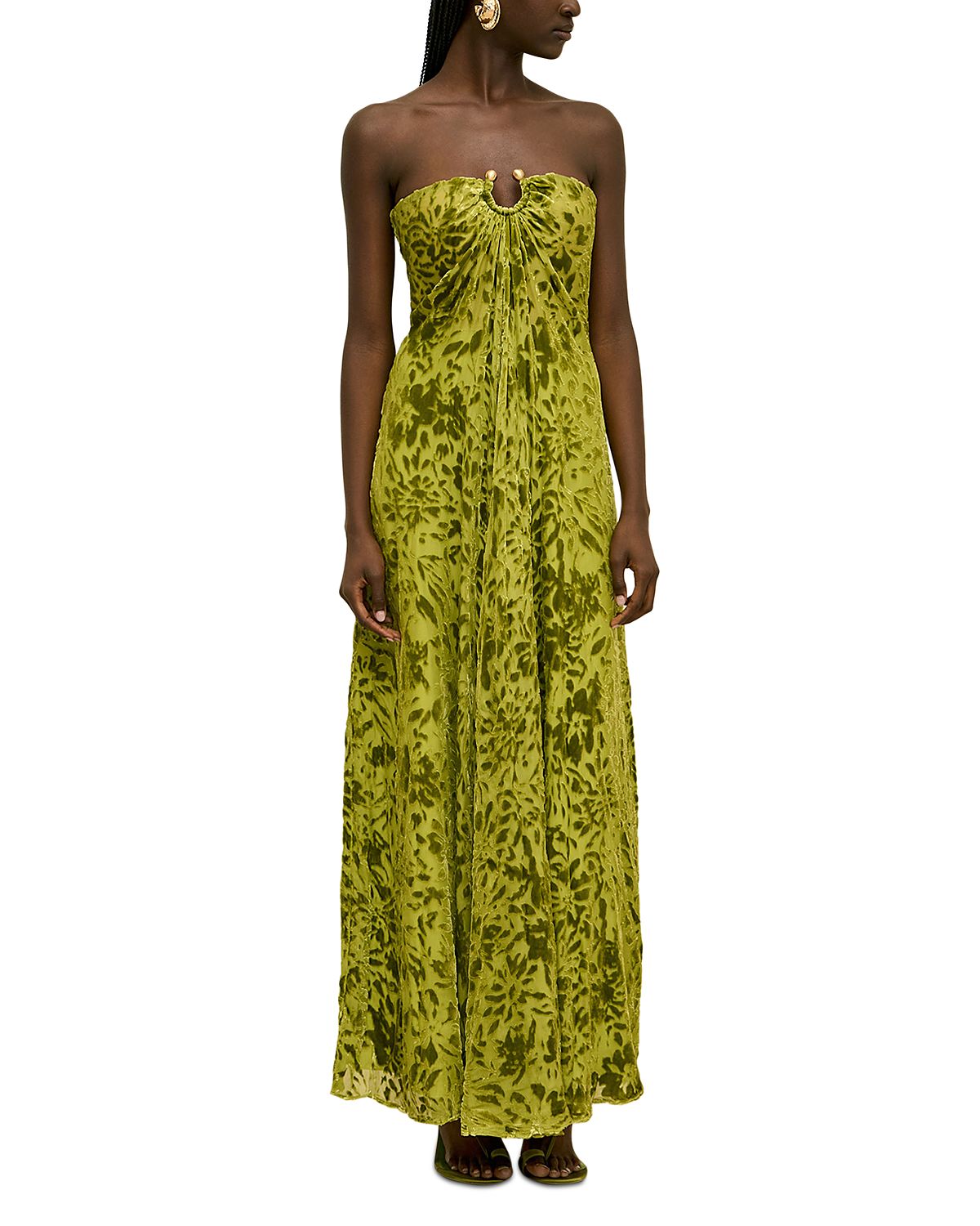 Cult Gaia Renay Strapless Dress