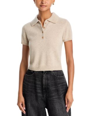 Twila Cashmere Polo Sweater