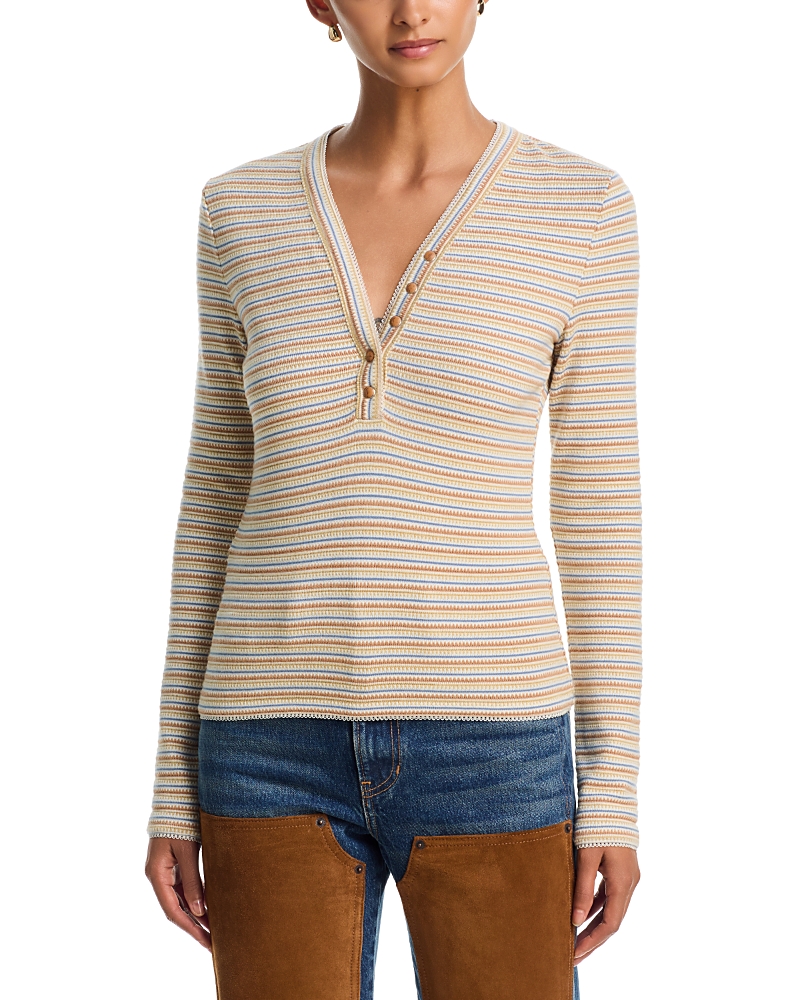 Veronica Beard Faelan Henley Top