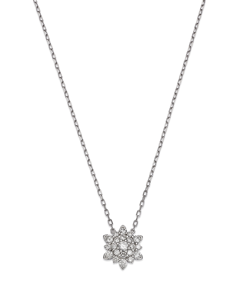 Bloomingdale's Fine Collection Diamond Pendant Necklace in 14K White Gold, 0.50 tcw
