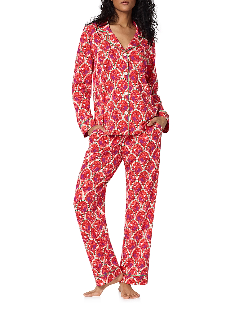 BedHead Pajamas Printed Long Sleeve Classic Pajama Set - Exclusive
