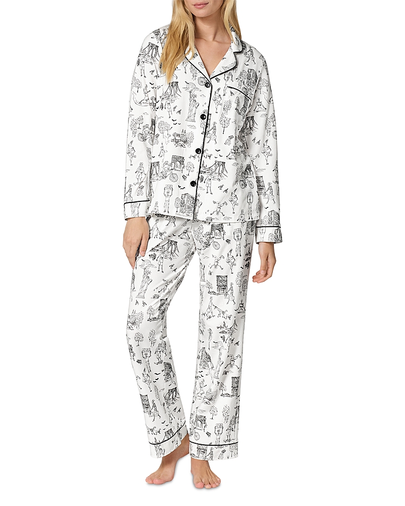 Bedhead Pajamas Printed Long Sleeve Classic Pajama Set - Exclusive