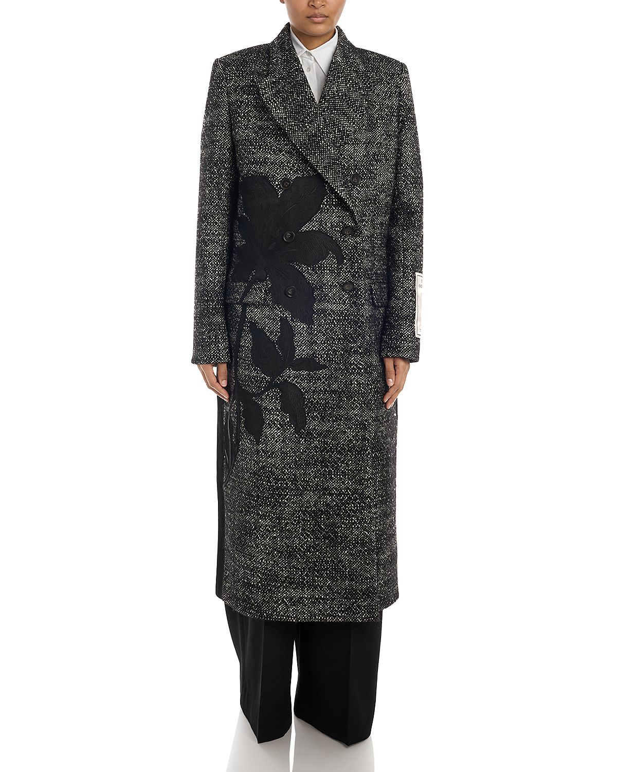 Erdem Wool Blend Tailored Coat