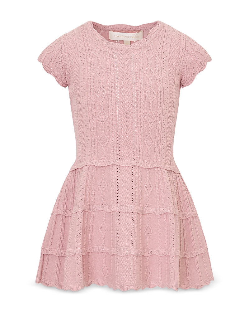 LoveShackFancy Girls' Reigh Tween Tiered Dress - Big Kid