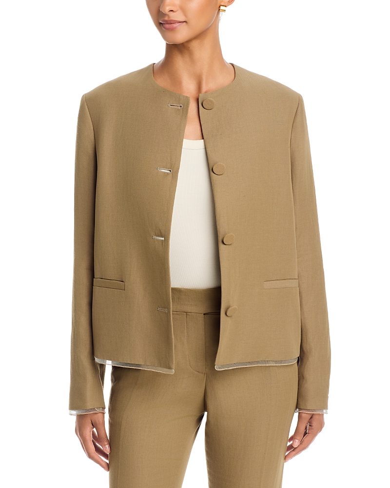 Fabiana Filippi Sheer Trim Jacket