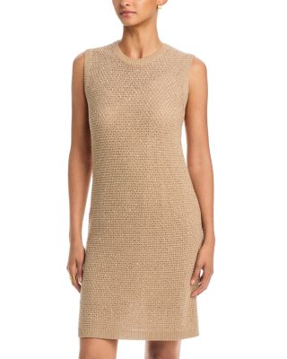 Metallic Sweater Dress