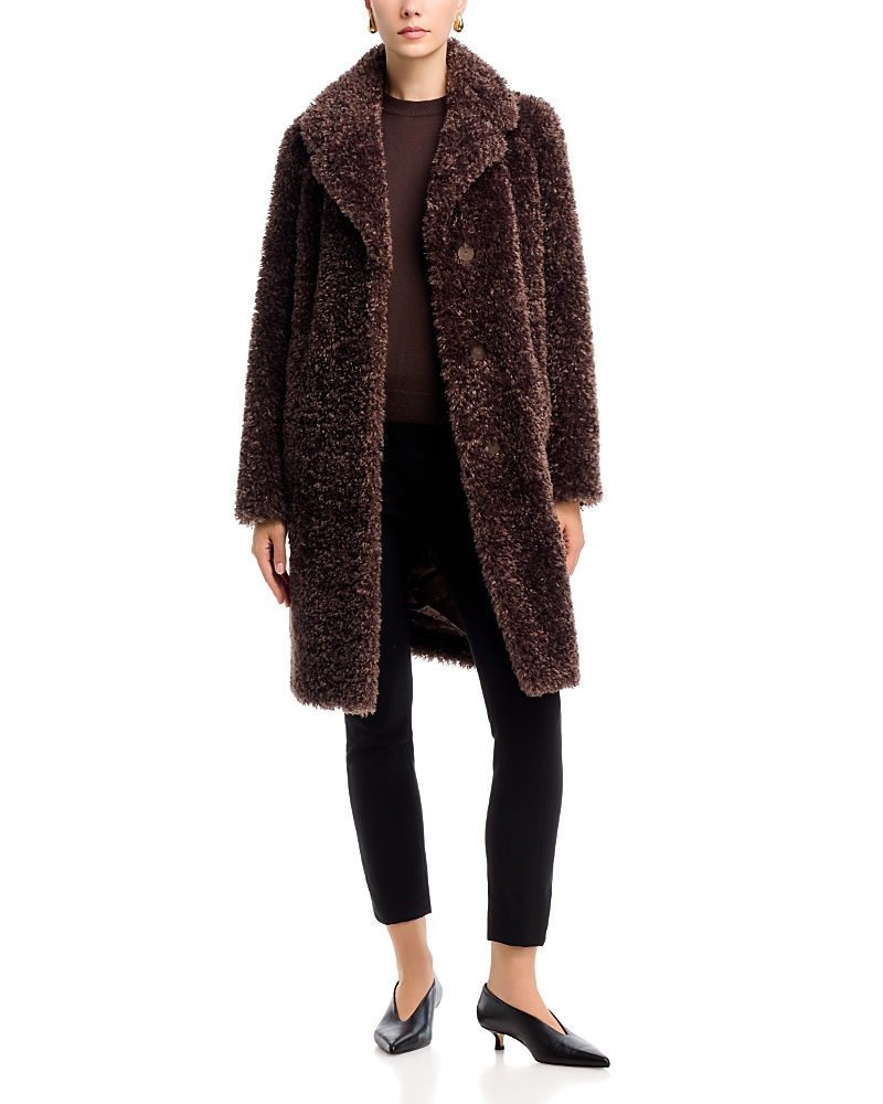 Herno Curly Faux Fur Coat