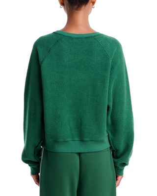 Reverse Fleece Cotton Sweatshirt - Exclusive - thumbnail 7