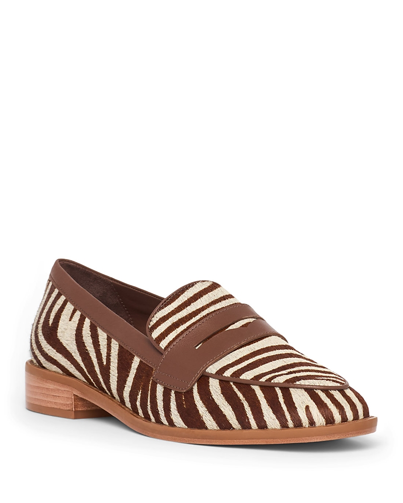 Cinq a Sept Women's Gretta Zebra Calf Hair Loafers