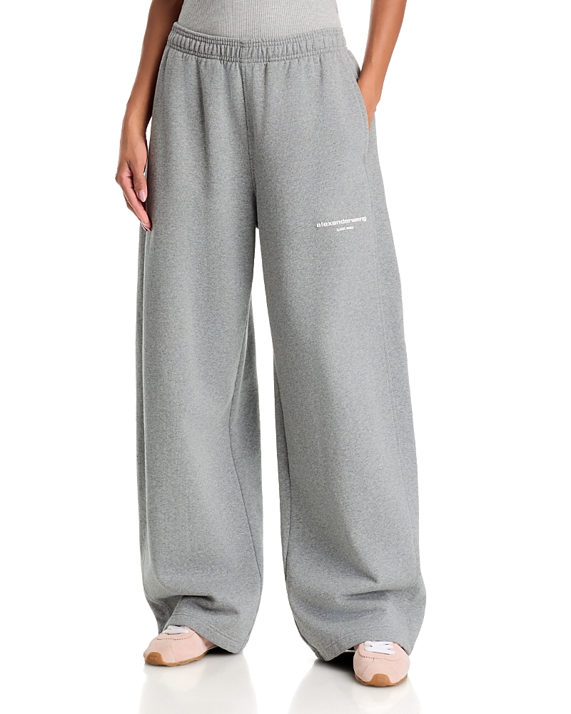 alexanderwang Mid Rise Relaxed Logo Sweatpants
