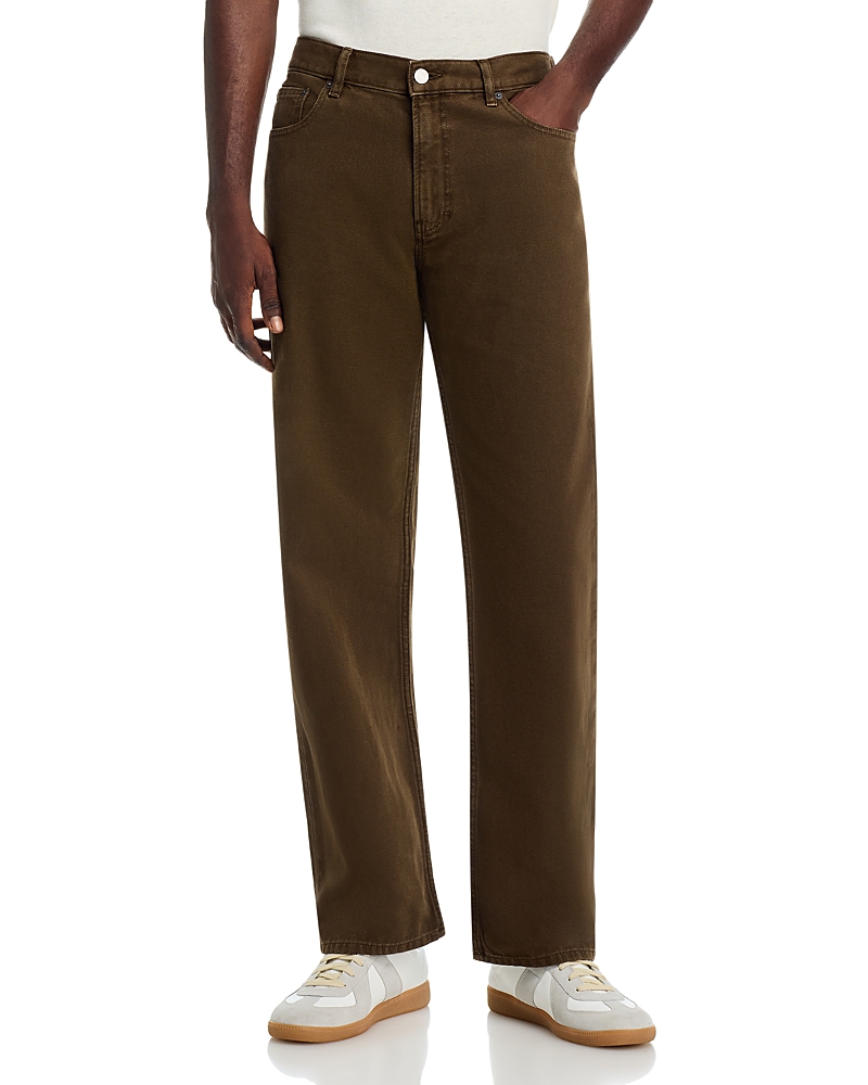 Frame Straight Fit Cotton 32 Jeans in Vintage Mocha
