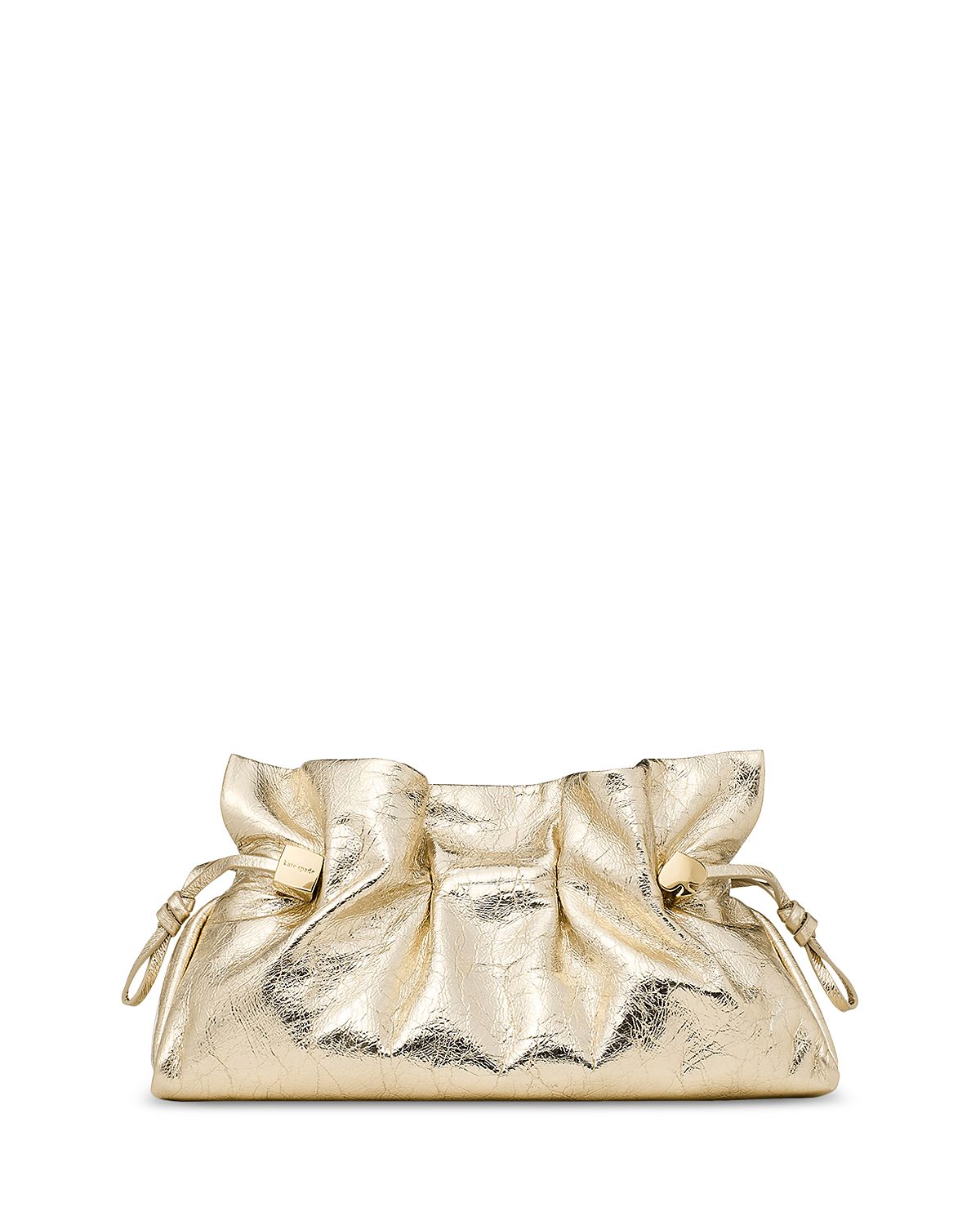 kate spade new york Rio Medium Metallic Leather Clutch