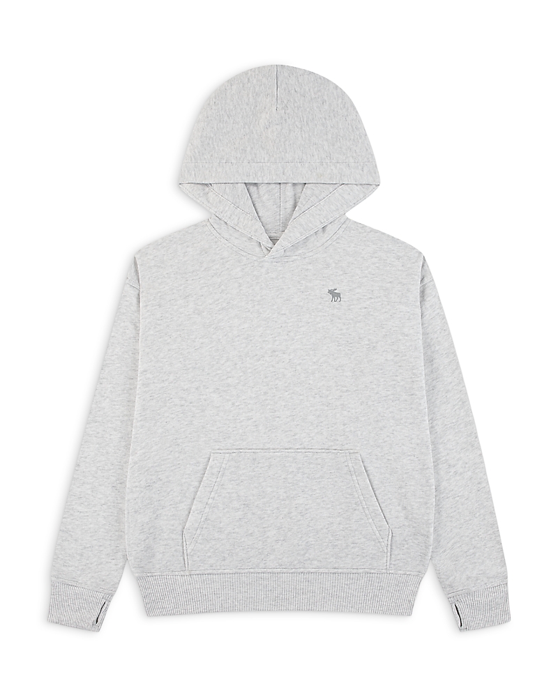abercrombie kids Boys' Essential Fleece Pullover Hoodie - Little Kid, Big Kid