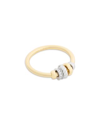 Signature Rondelle Charm Band Ring